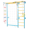 Indoor Jungle Gym for Toddlers, 7-in-1 Climbing Playset with Carbon