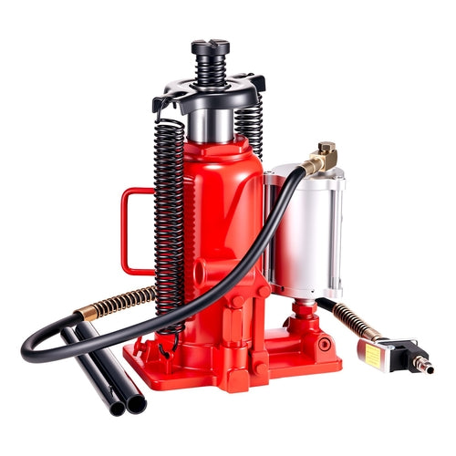 Air Hydraulic Bottle Jack, 20 Ton Load Capacity, 260-495 mm Lifting