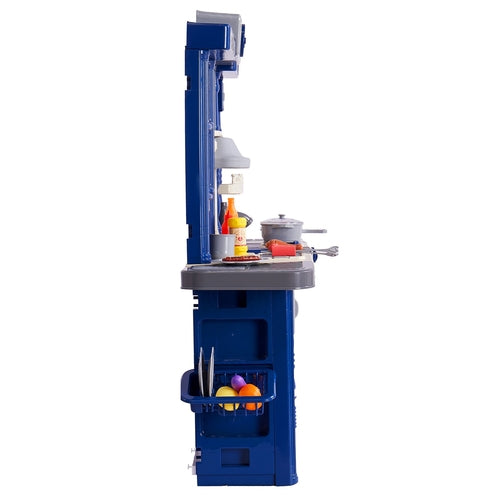 Kids Kitchen Playset, 3-in-1 Toddler Kitchen with Simulated Spray,